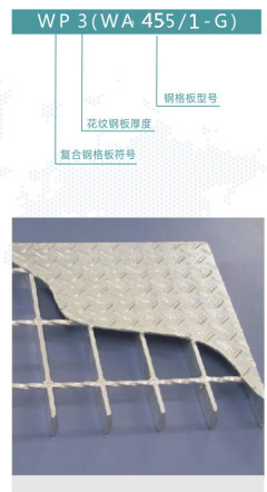 WP3WA455/1-G鋼格板是什么意思？